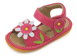 Flower Girl Squeaky Sandals