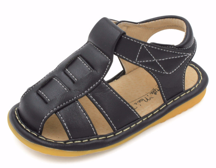 Black Boy Squeaky Sandals