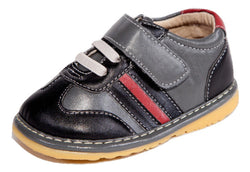 Black and Gray Squeaky Shoe